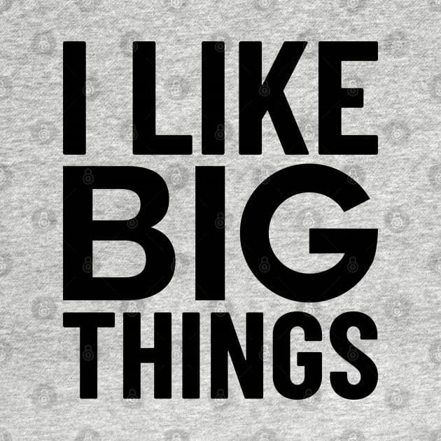 I Like Big Things by santelmoclothing